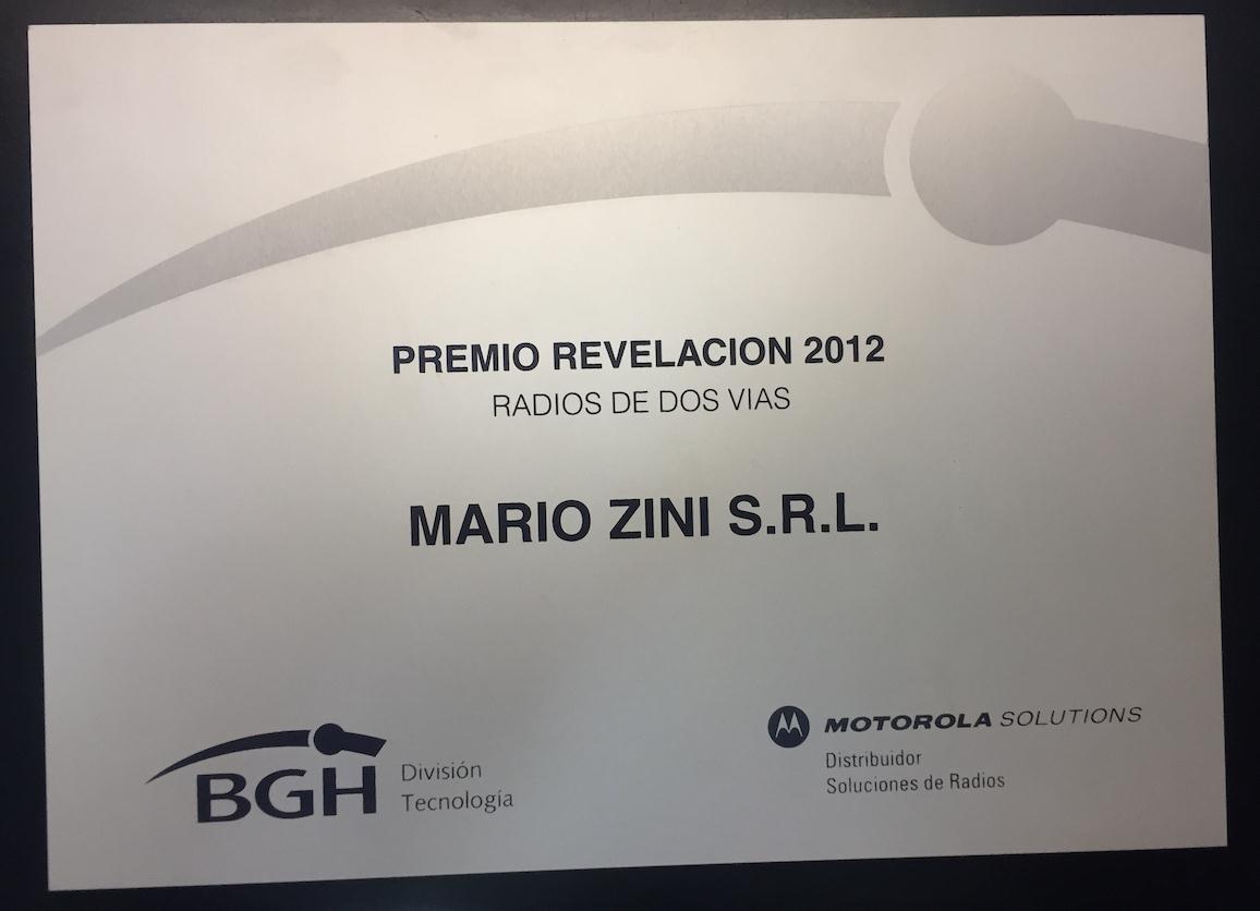 2012: Premio Revelación